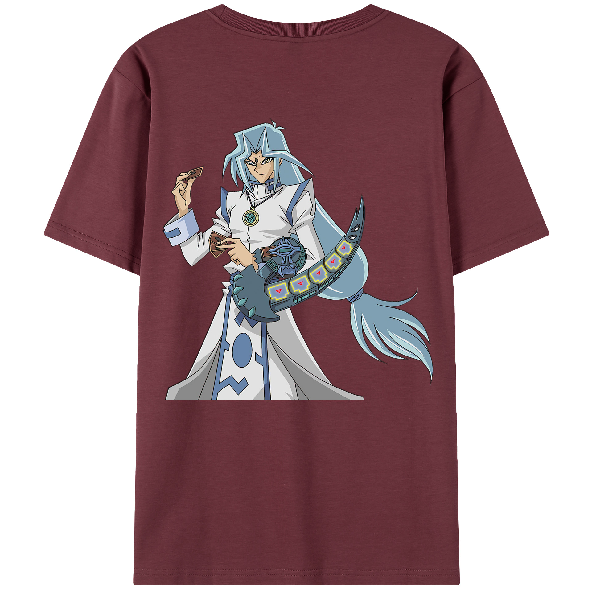 （画像用） 遊☆戯☆王 Yu-Gi-Oh! 綿100％半袖Tシャツ（背面プリント）